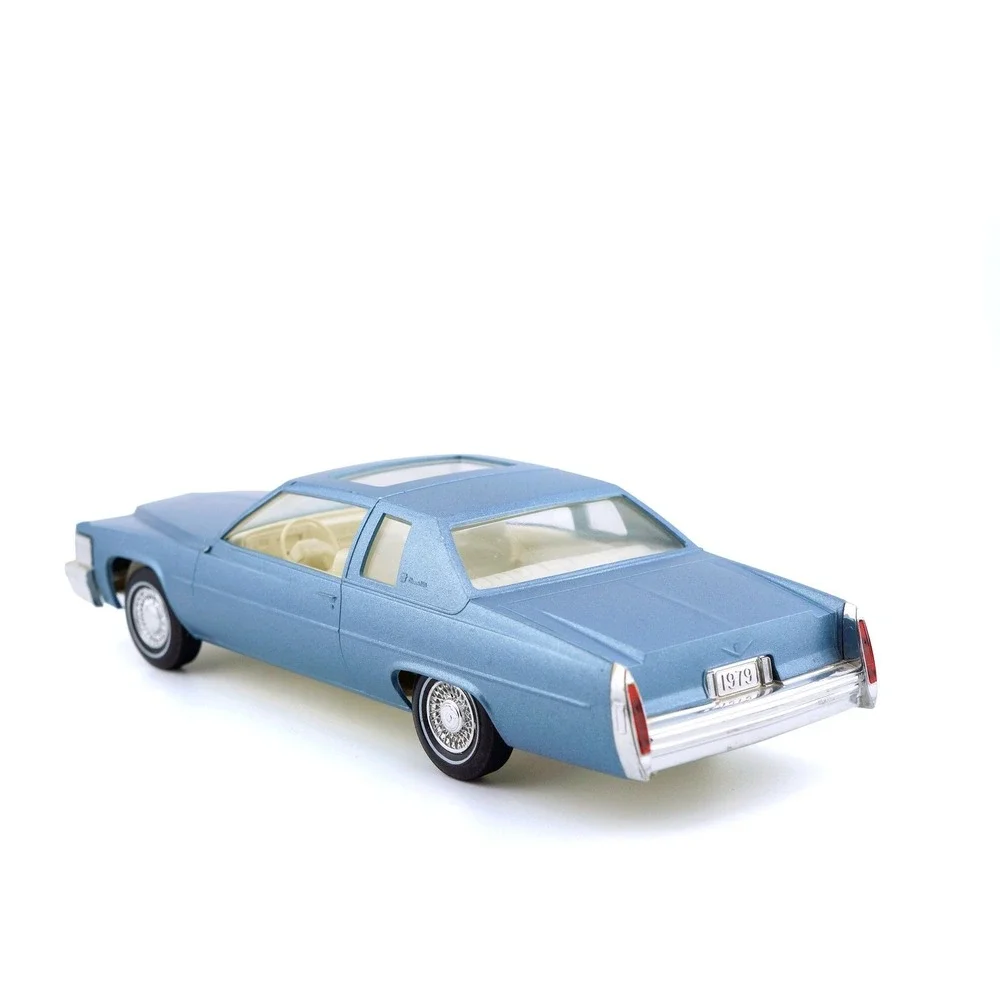 1979 Cadillac Coupe DeVille Jo-Han Promo Model Car 1 25 Cerulean Blue Fire Mist